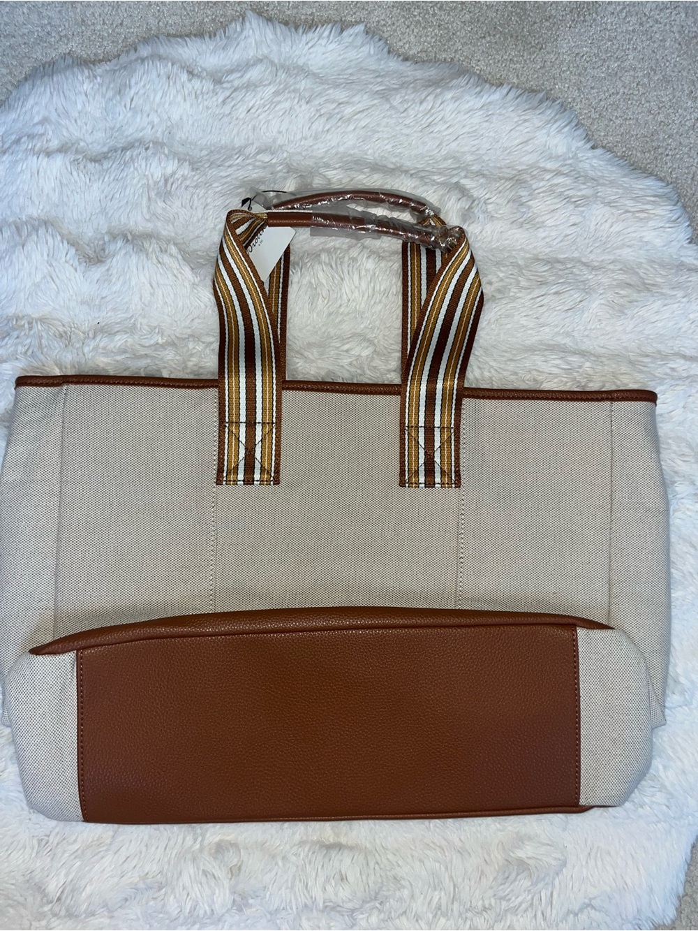 ✨SUMMER BUNDLE TRIO: Brouk & Co. Capri Tote NWT + Crochet Crossbody + B&W Tote